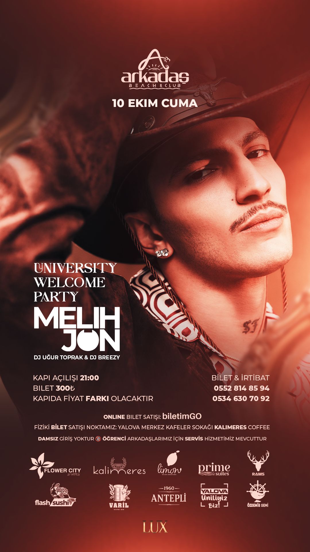 Melih Jön - University Welcome Party
