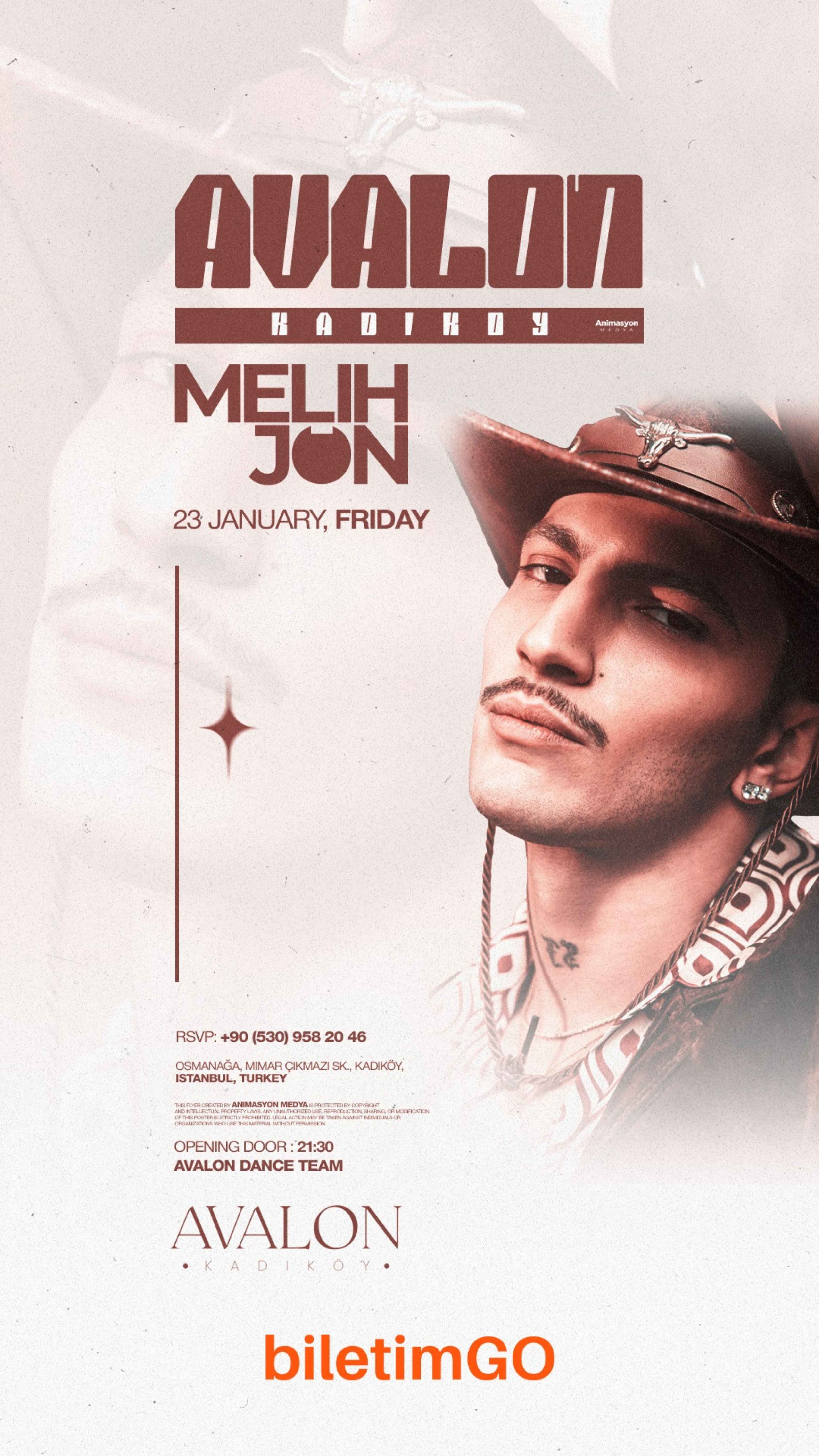 MELİH JÖN AVALON KADIKÖY SAHNESİ