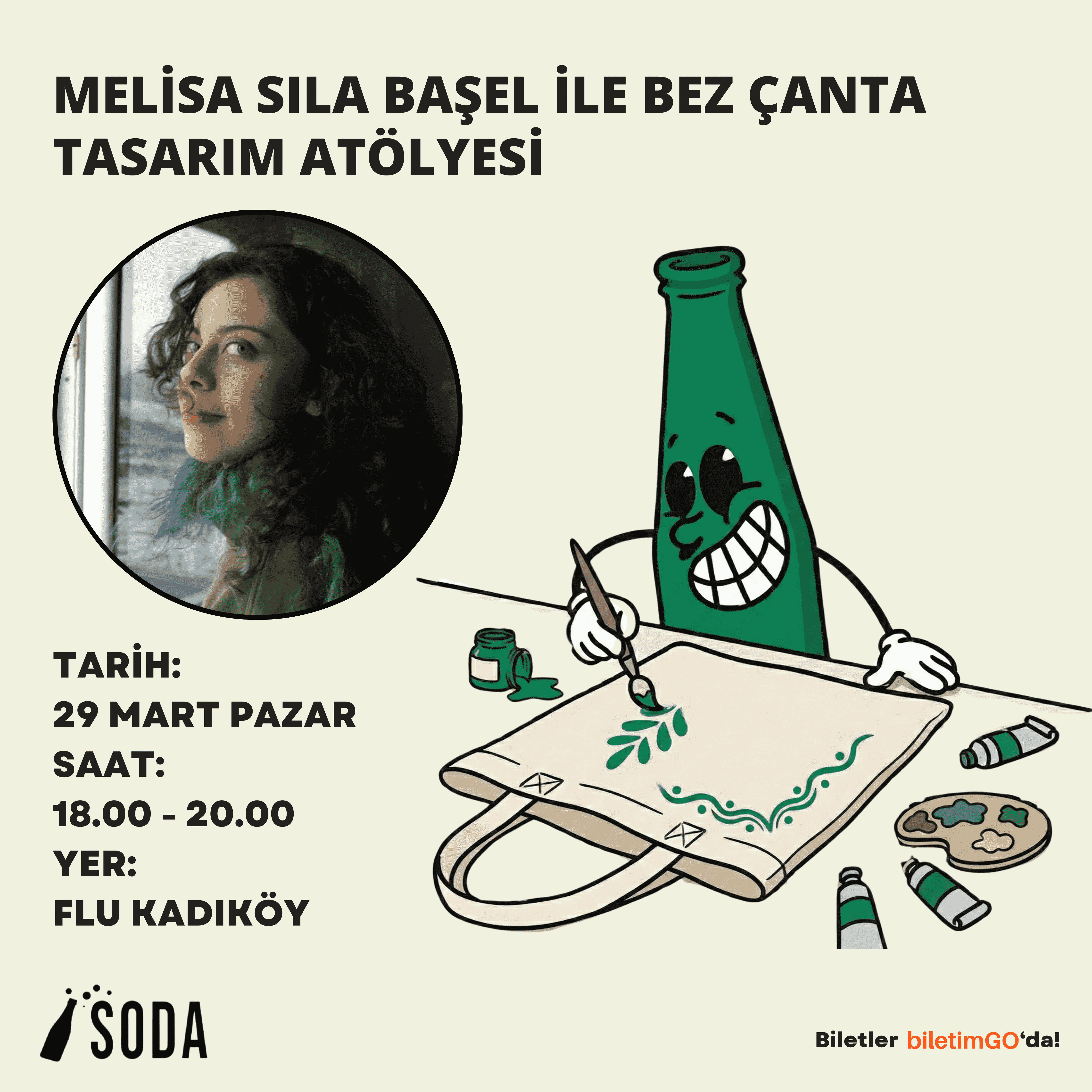 MELİS SILA BAŞEL İLE BEZ ÇANTA TASARIM ATÖLYESİ