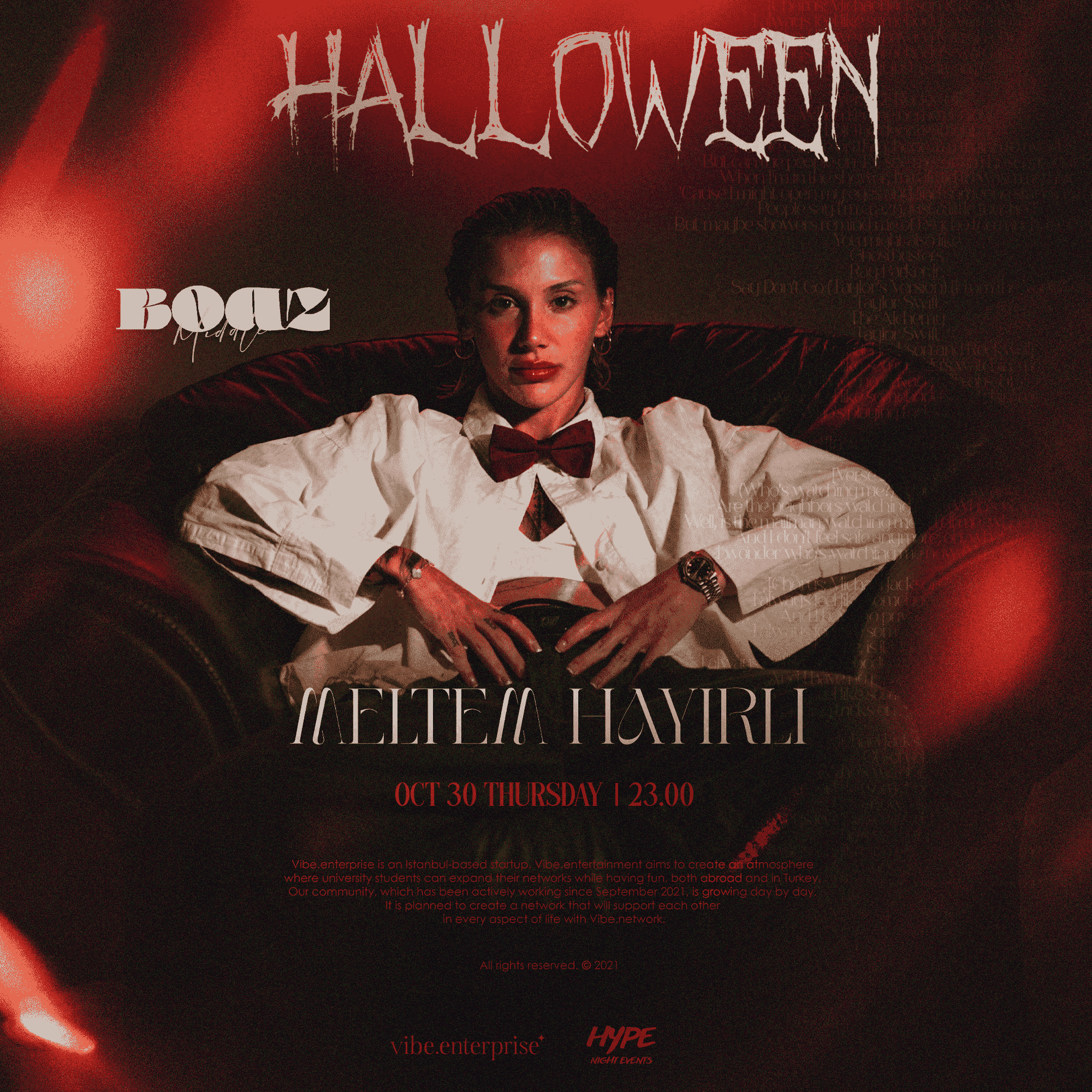 MELTEM HAYIRLI HALLOWEEN PARTY