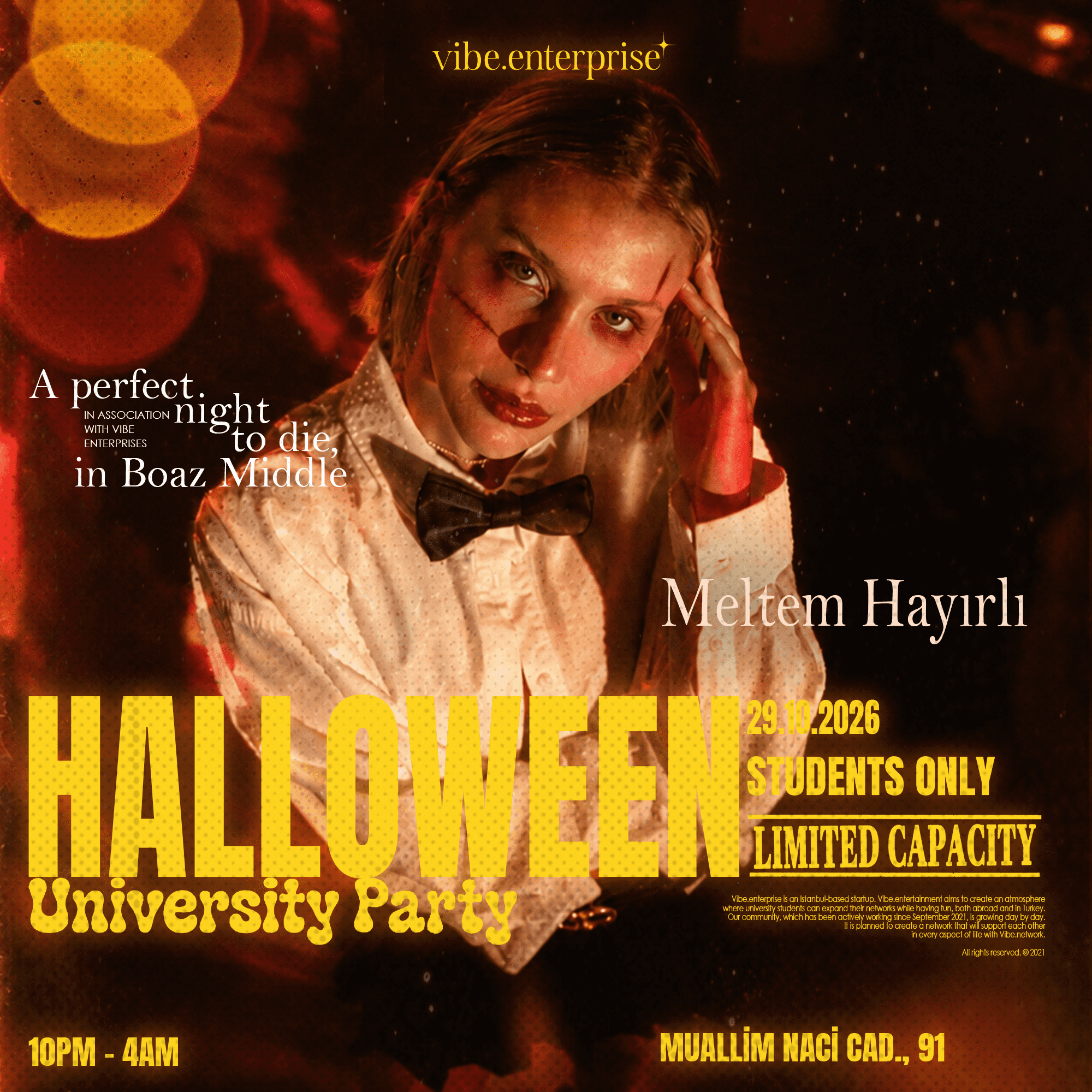 MELTEM HAYIRLI HALLOWEEN PARTY