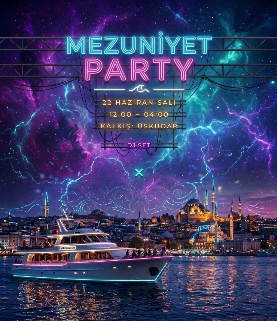 MEZUNİYET GECESİ YAT PARTY