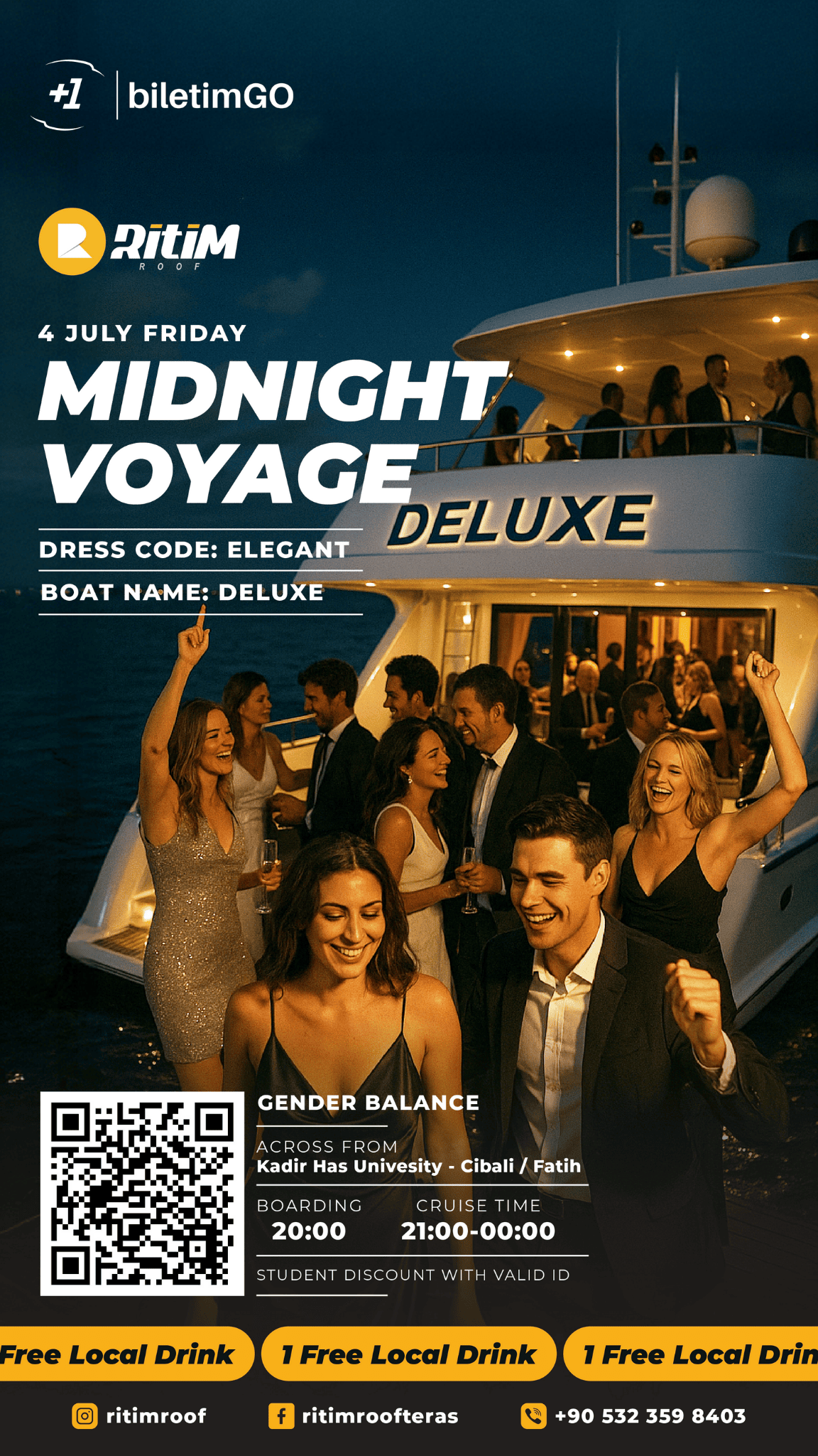 Midnight Voyage (Dress Code: Elegant)