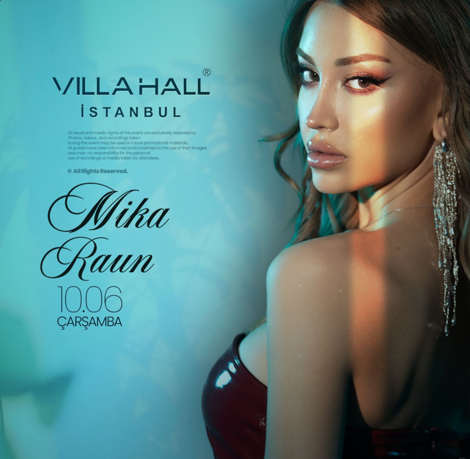 Mika Raun Villa Hall İstanbul Konseri