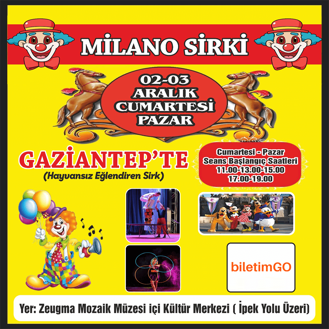 Milano Sirki - Etiyopya - 2 Aralık Gaziantep