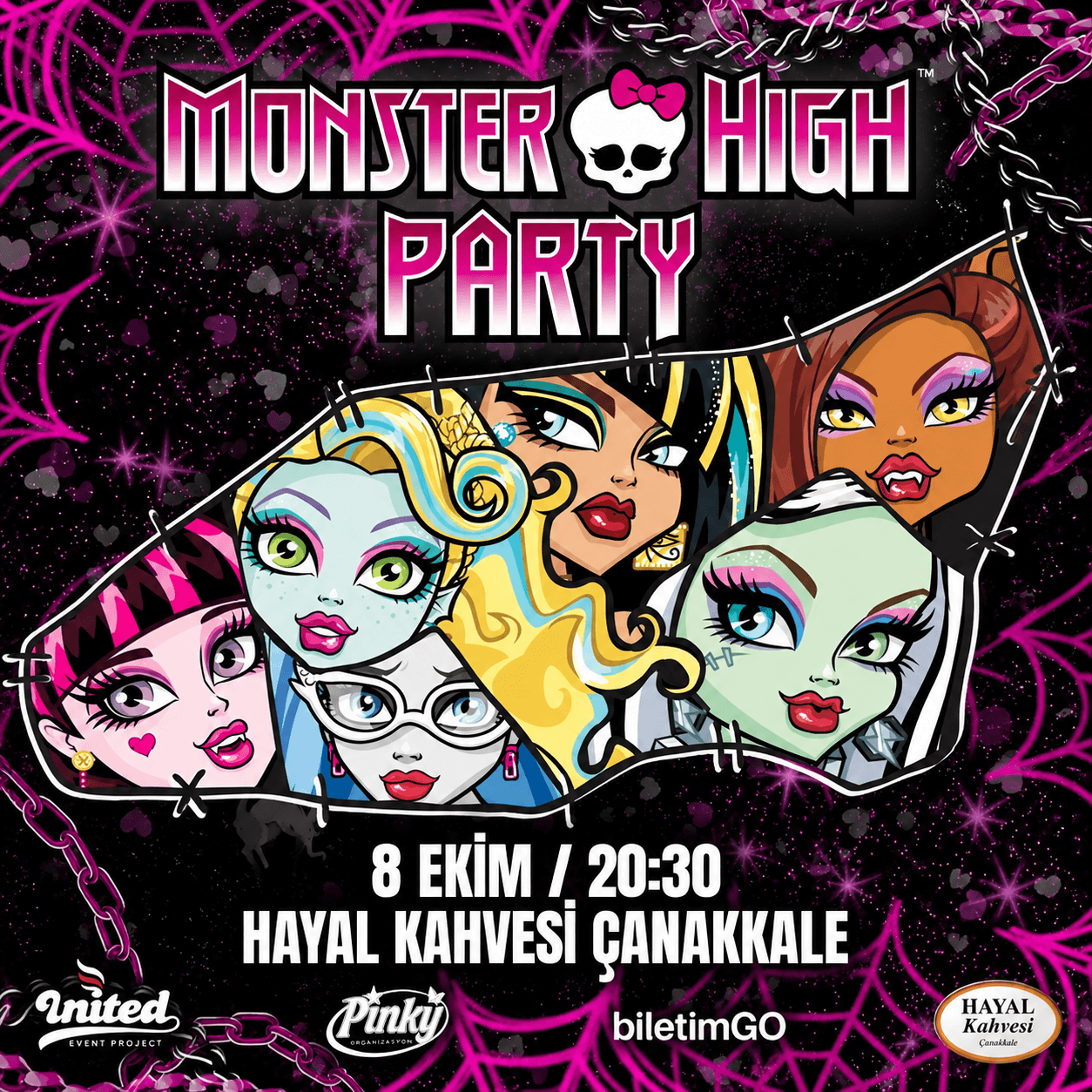 MONSTER HIGH PARTY (ÇANAKKALE)