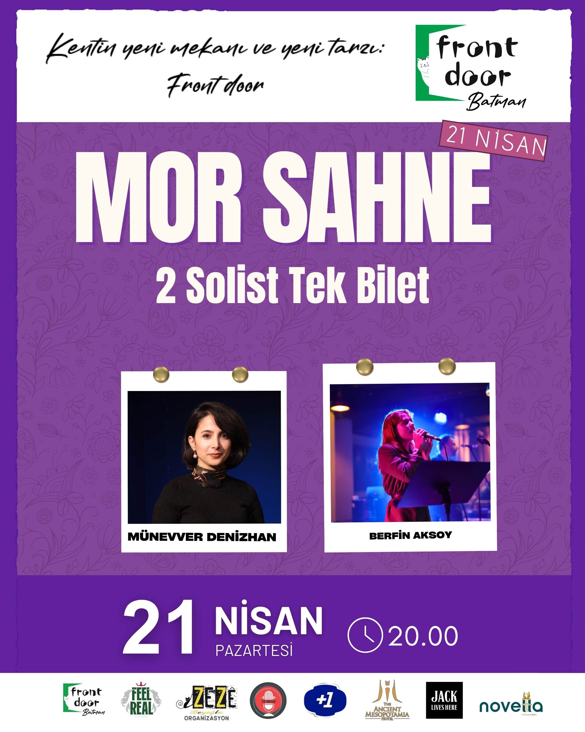 Mor Sahne: Berfin Aksoy&Münevver Denizhan 21 Nisan