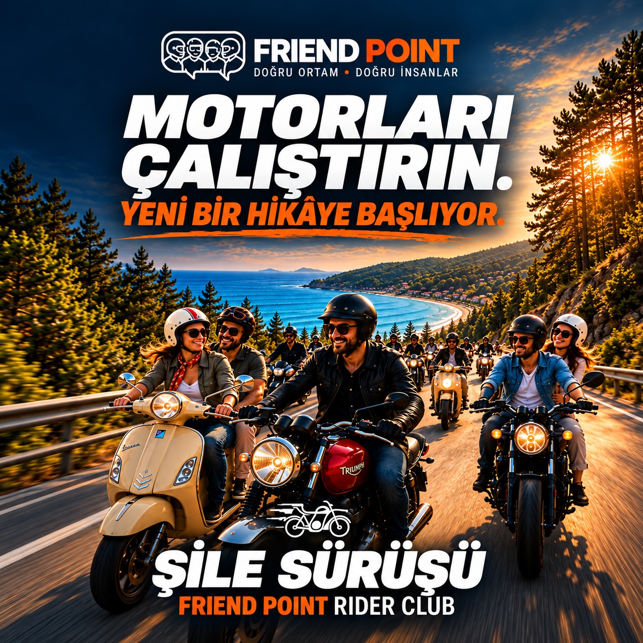 MOTORLARI ÇALIŞTIRIN, BU KEZ ROTA ŞİLE!