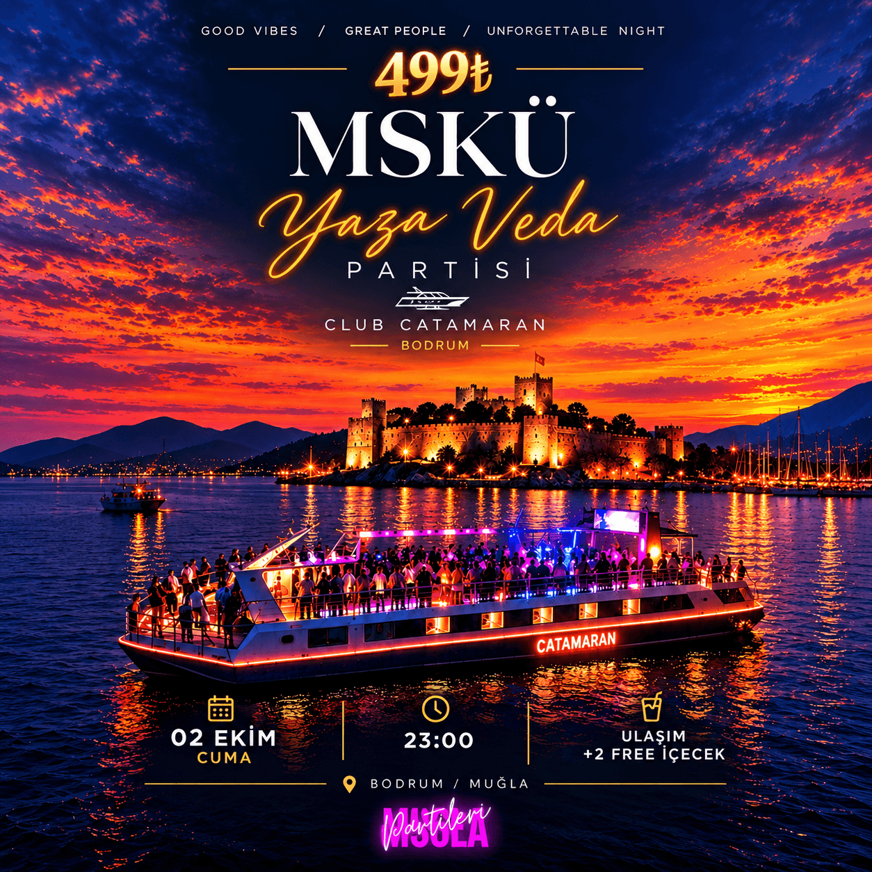 MSKÜ Yaza Veda Partisi