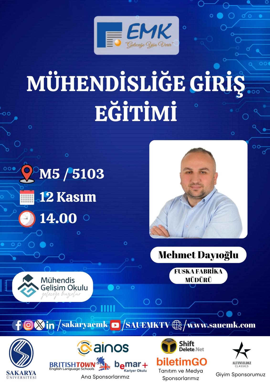Mühendisliğe Giriş Eğitimi