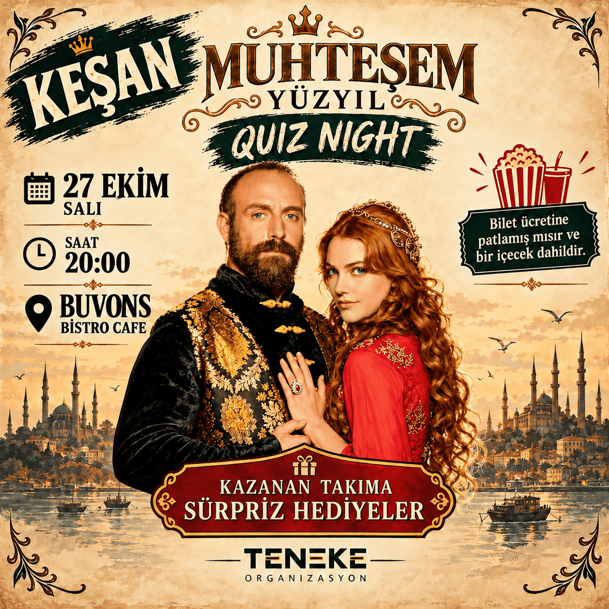 MUHTEŞEM YÜZYIL QUIZ NIGHT (KEŞAN)