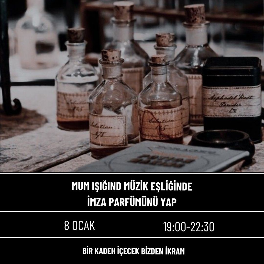 Mum Işığında Müzik Eşliğinde İmza Parfümünü Yap