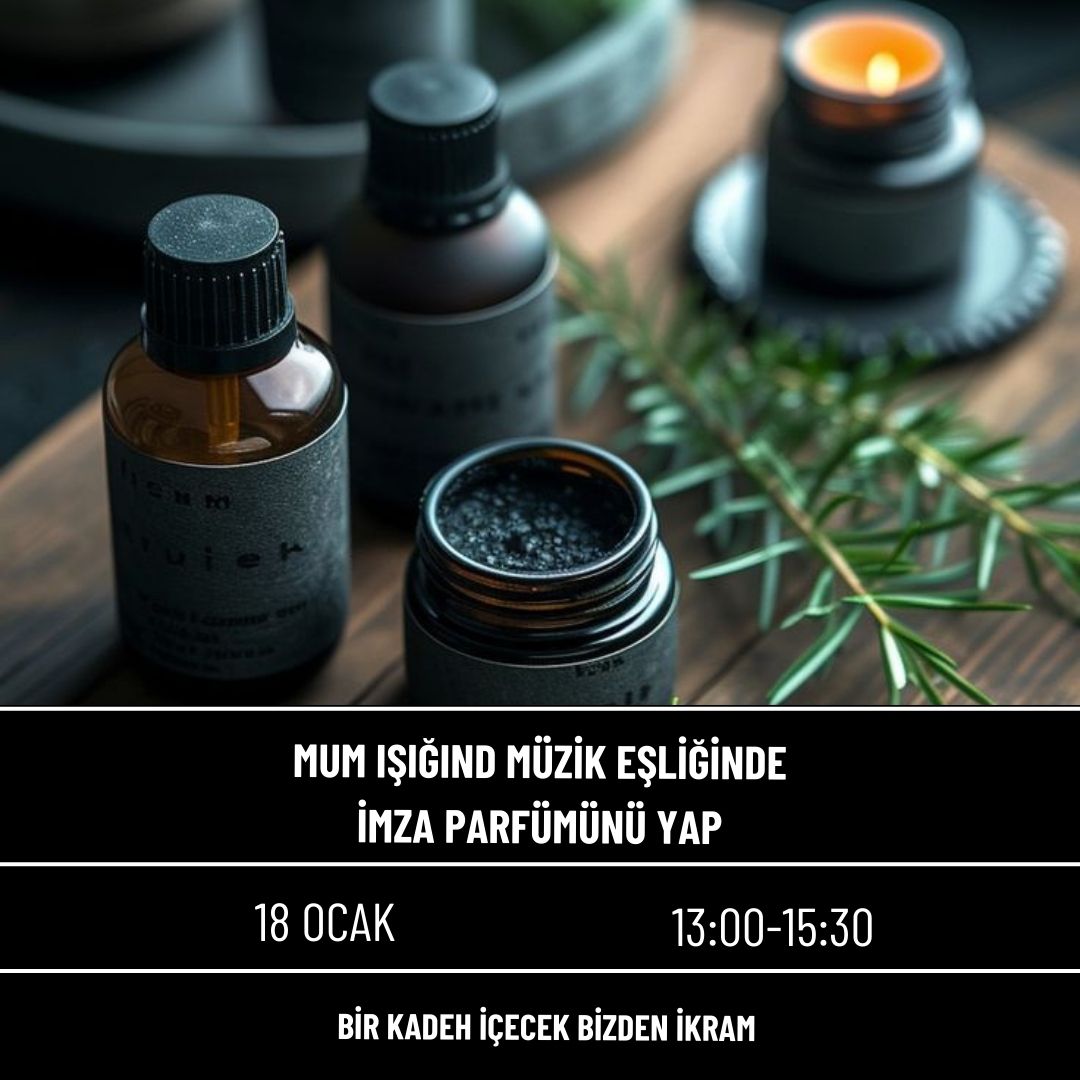 Mum Işığında Müzik Eşliğinde İmza Parfümünü Yap