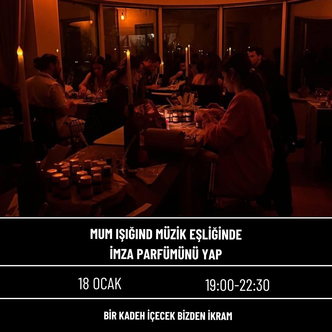 Mum Işığında Müzik Eşliğinde İmza Parfümünü Yap
