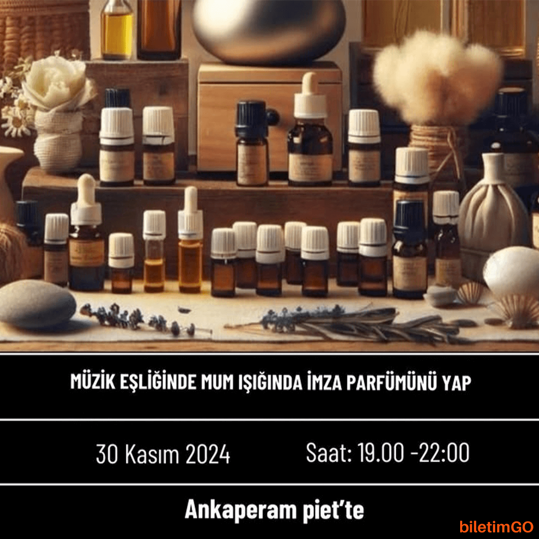 Mum Işığında Müzik Eşliğinde İmza Parfümünü Yap