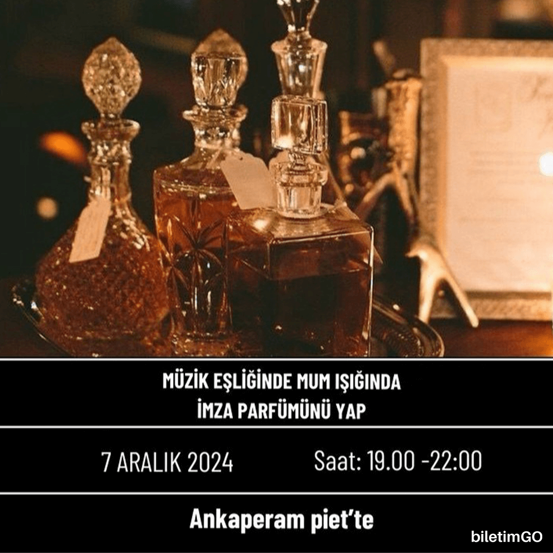 Mum Işığında Müzik Eşliğinde İmza Parfümünü Yap