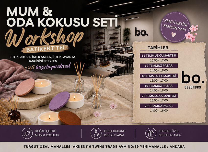 Mum & Oda Kokusu Seti Workshop