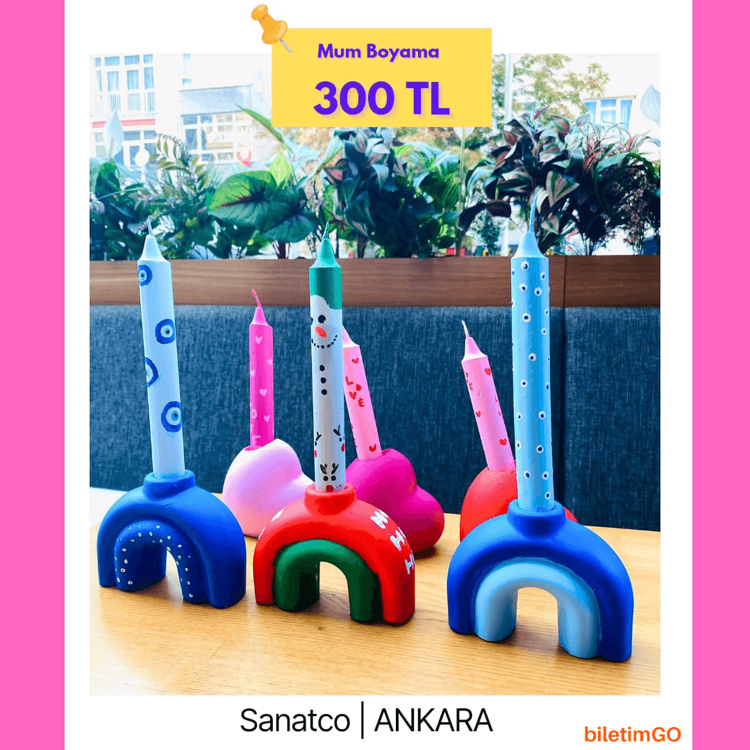 MUM + ŞAMDAN BOYAMA WORKSHOP KIZILAY CAFE PETRİKOR 24 EYLÜL SALI