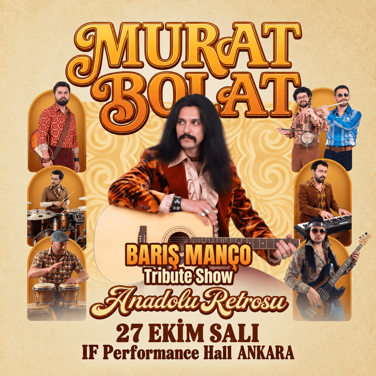 Murat Bolat ve Anadolu Retrosu Ankara Konseri