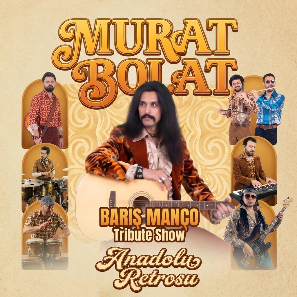 Murat Bolat ve Anadolu Retrosu Balıkesir Konseri