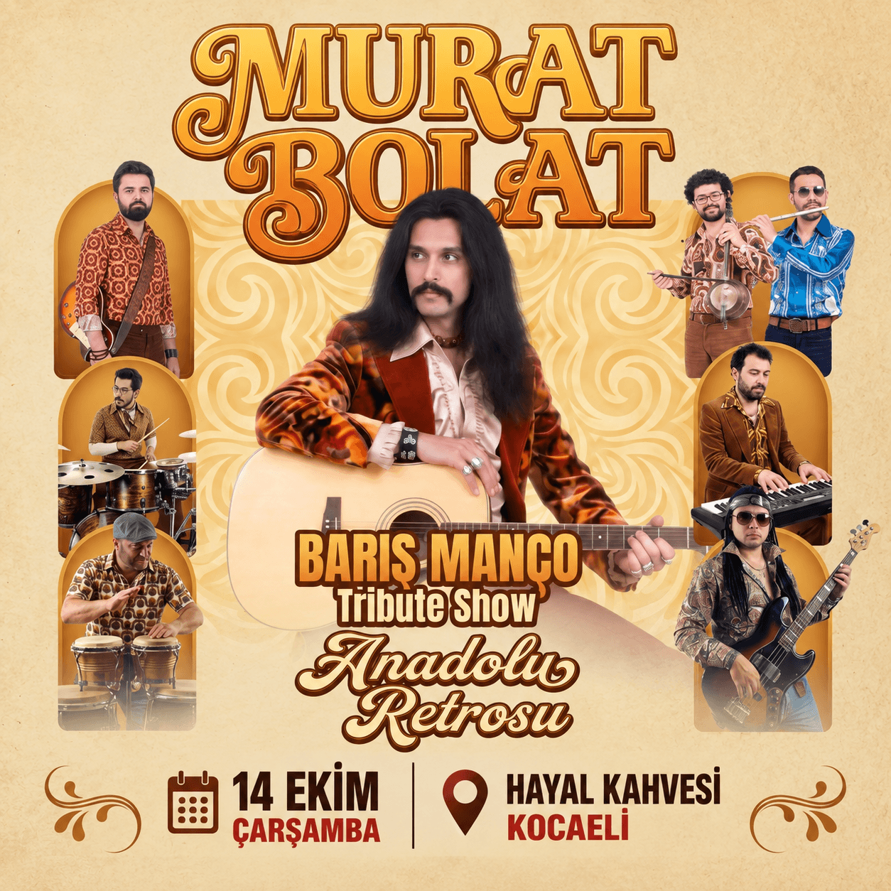 Murat Bolat ve Anadolu Retrosu Kocaeli Konseri