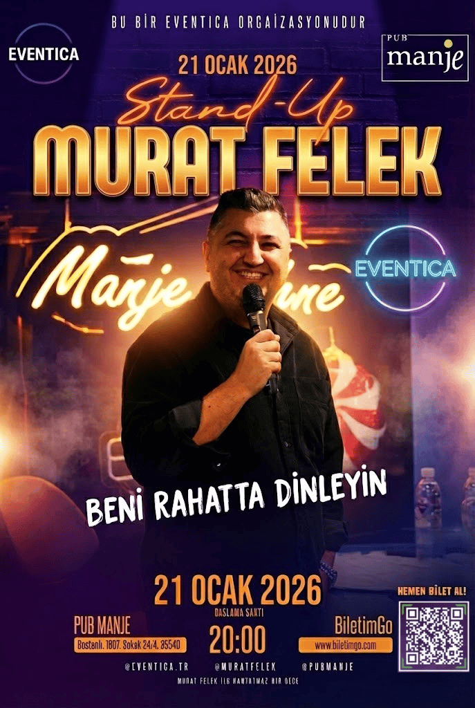 Murat Felek ile Kahkaha Dolu Gece: “Beni Rahatta Dinleyin”