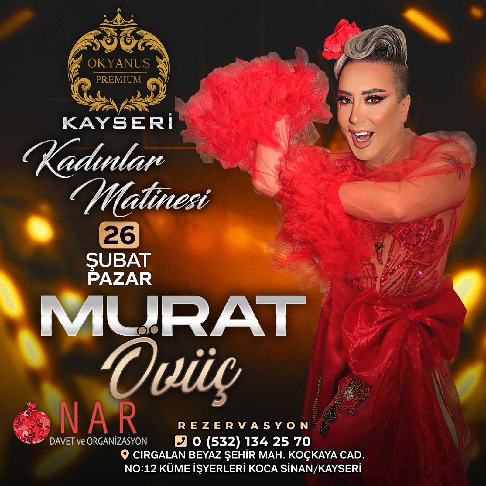 Murat Övüç Kadınlar Matinesi - Kayseri