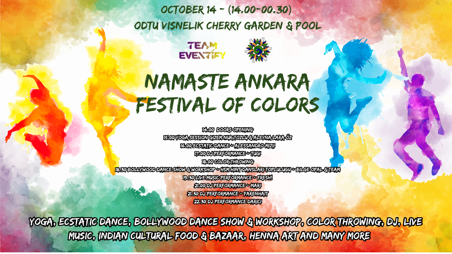 Namaste Ankara Festival of Colors