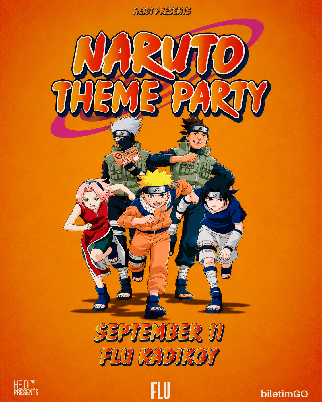 NARUTO THEME PARTY
