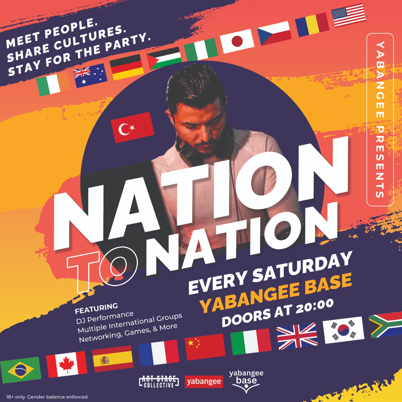 Nation to Nation: An International Meetup Event