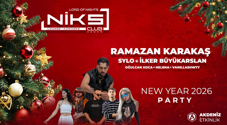 New Year Party - Niks Club Kemer