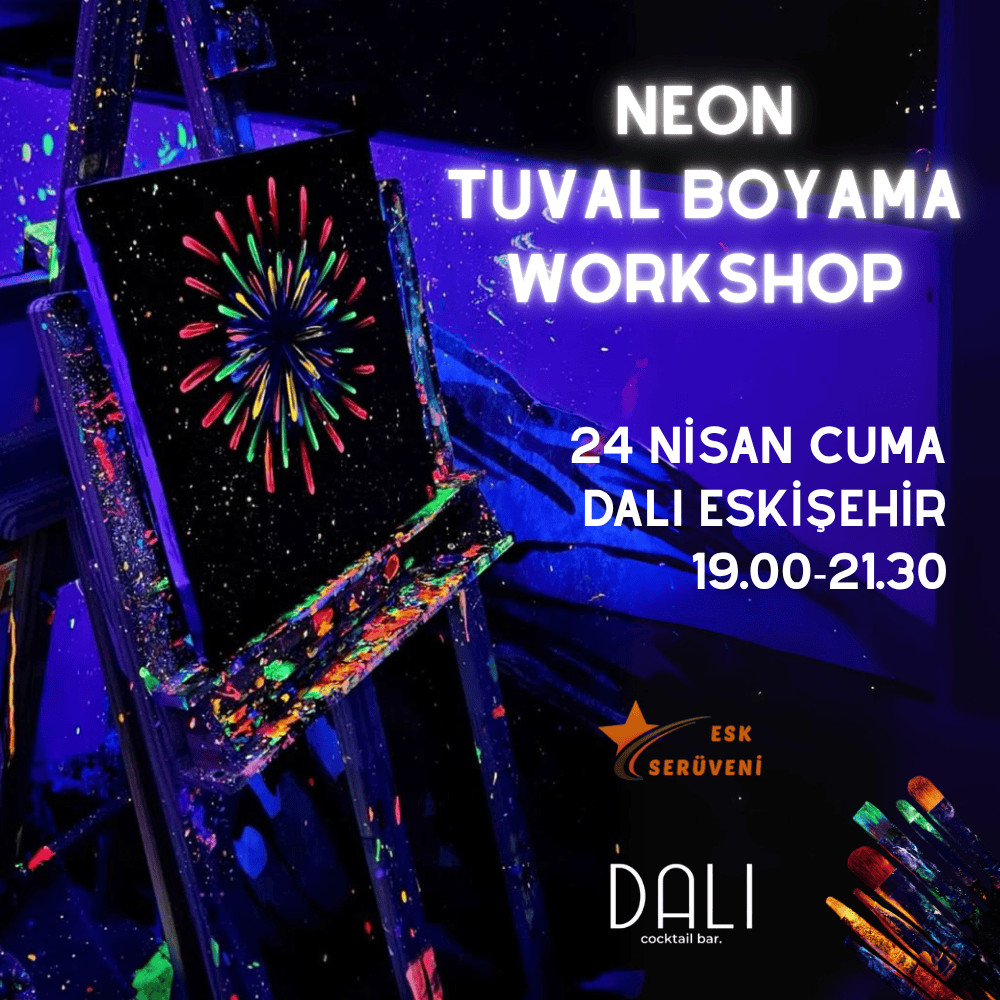 Neon Tuval Boyama Workshop