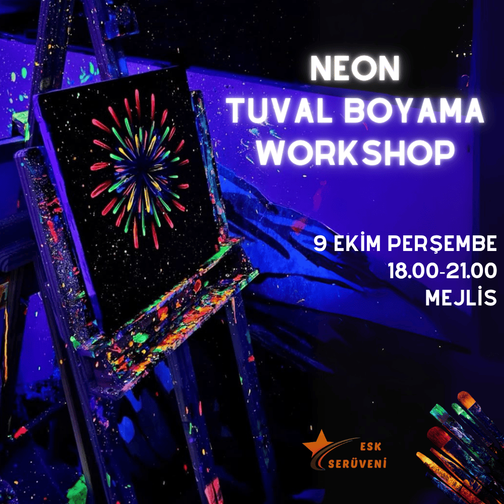NEON TUVAL BOYAMA WORKSHOP