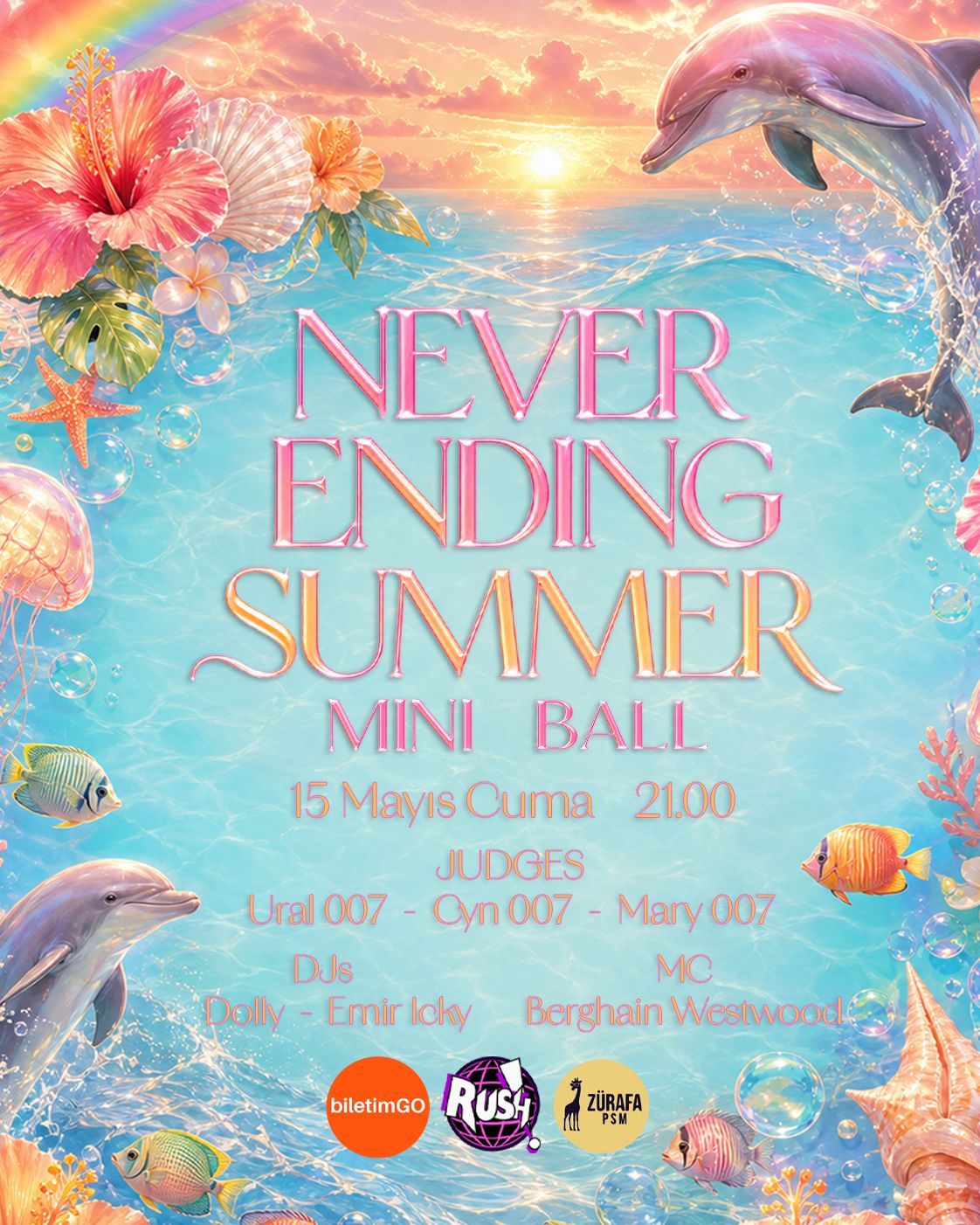 NEVER ENDING SUMMER MINI BALL & PARTY