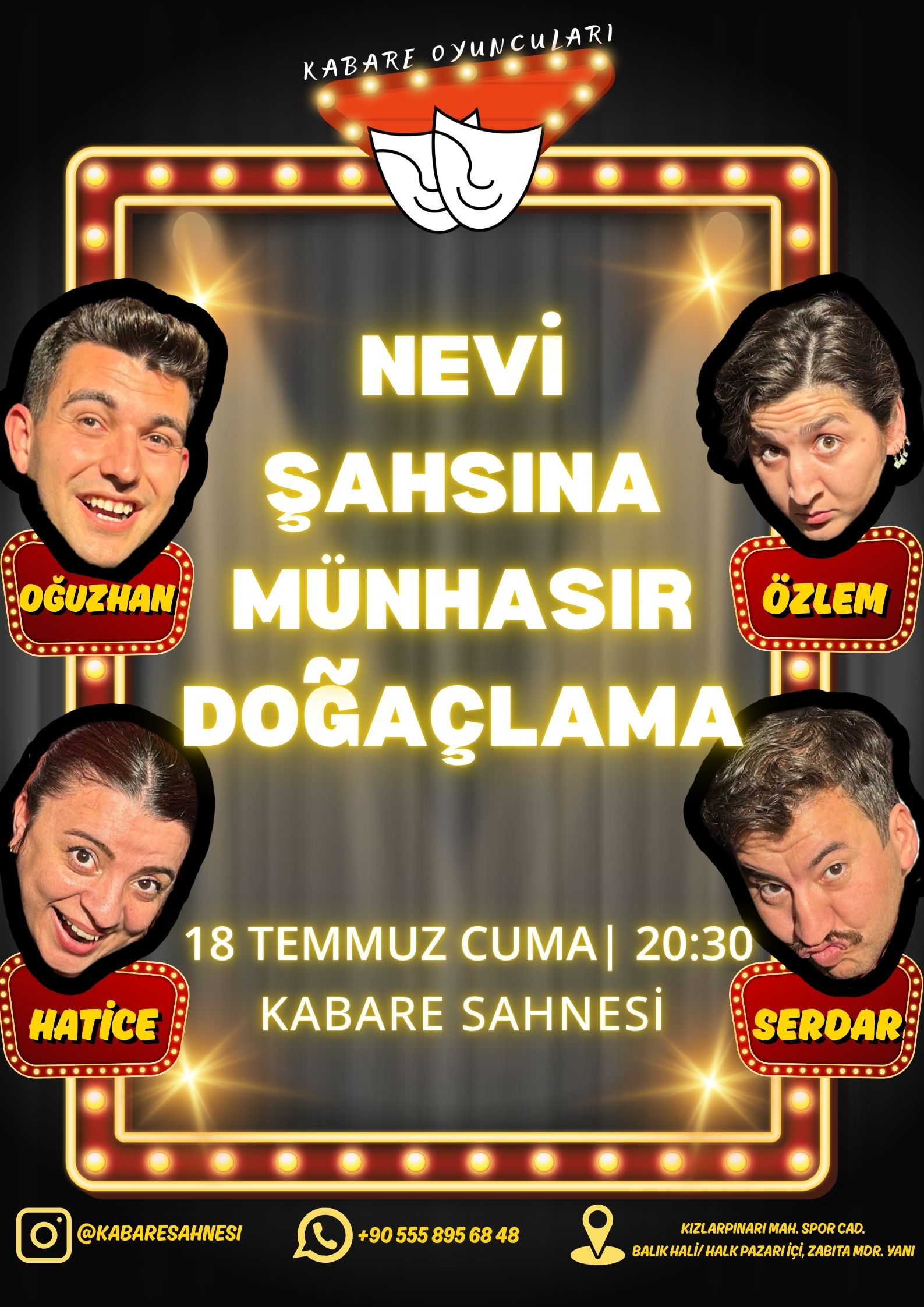 Nevi Şahsına Münhasır Doğaçlama | Alanya Kabare Sahnesi