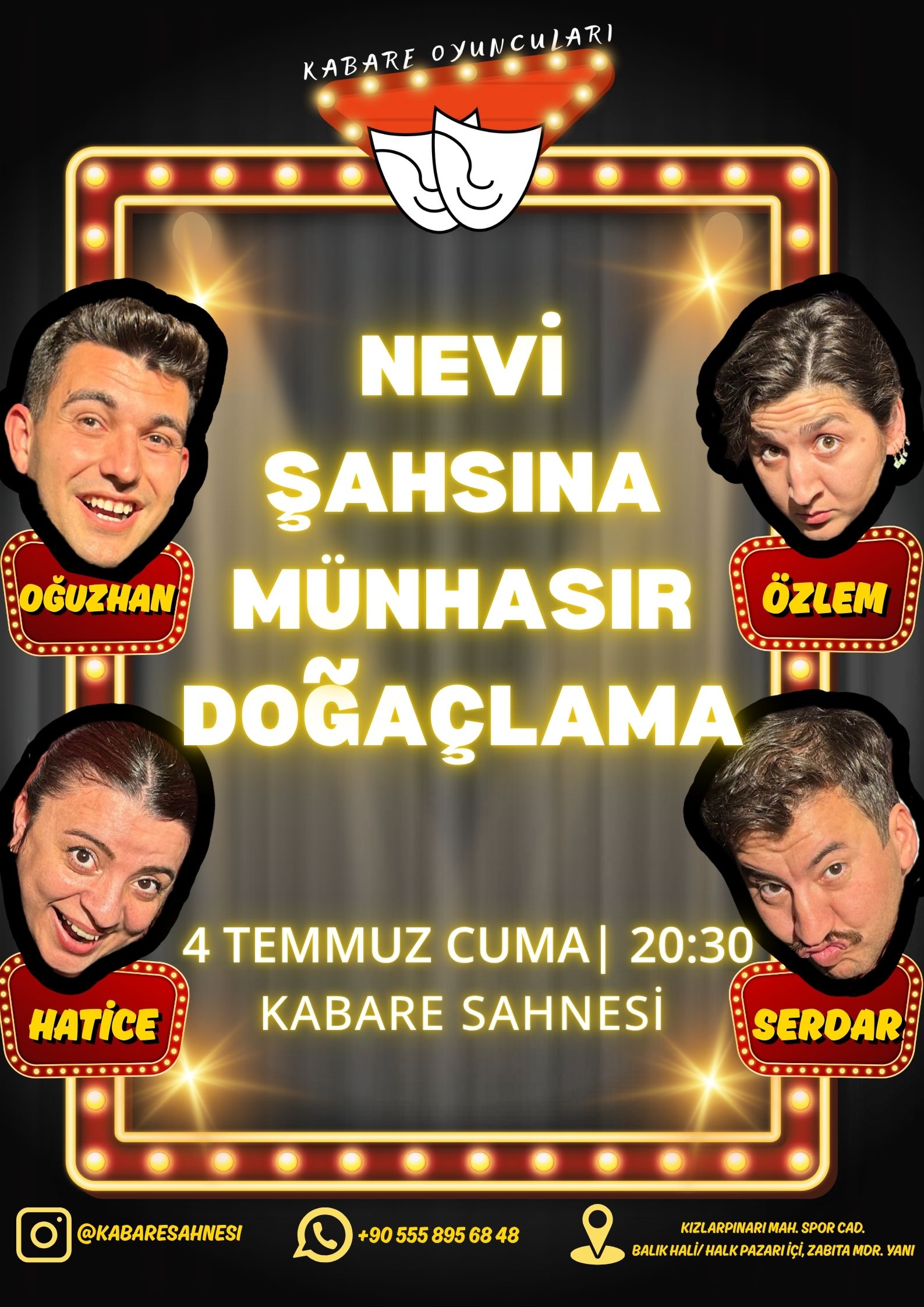 Nevi Şahsına Münhasır Doğaçlama | Alanya Kabare Sahnesi