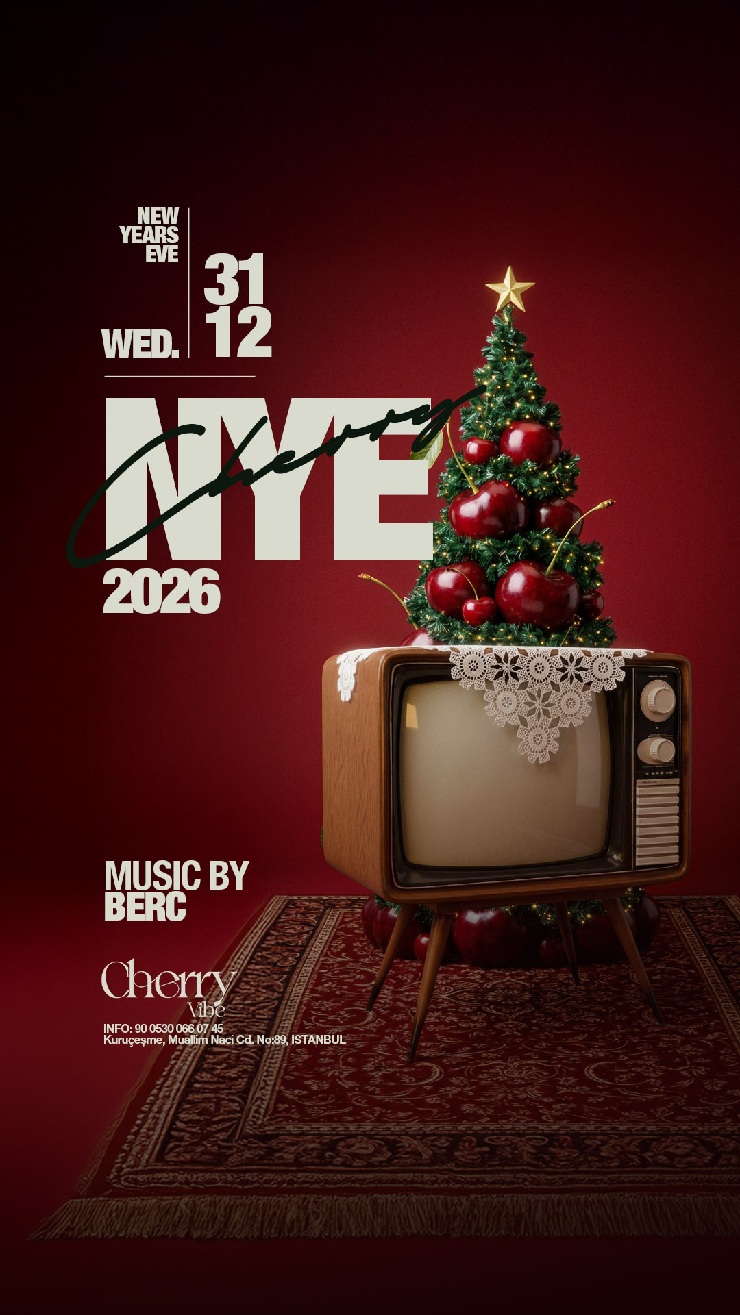 New Year Party | Cherry Kuruçeşme