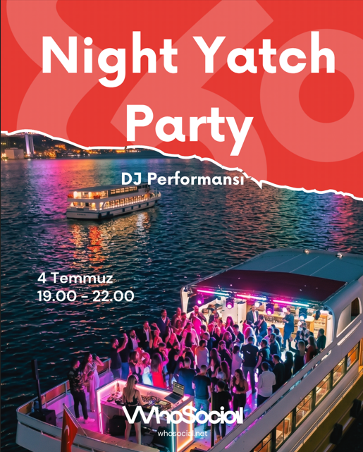 Night Yatch Party card
