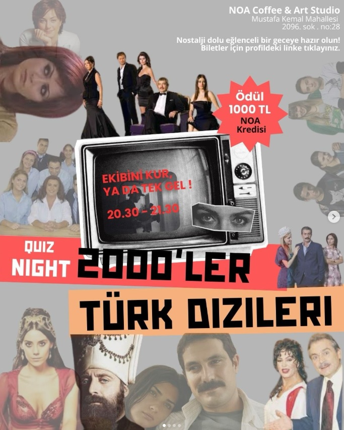 NOA QUIZ NIGHT BİLETLERİ