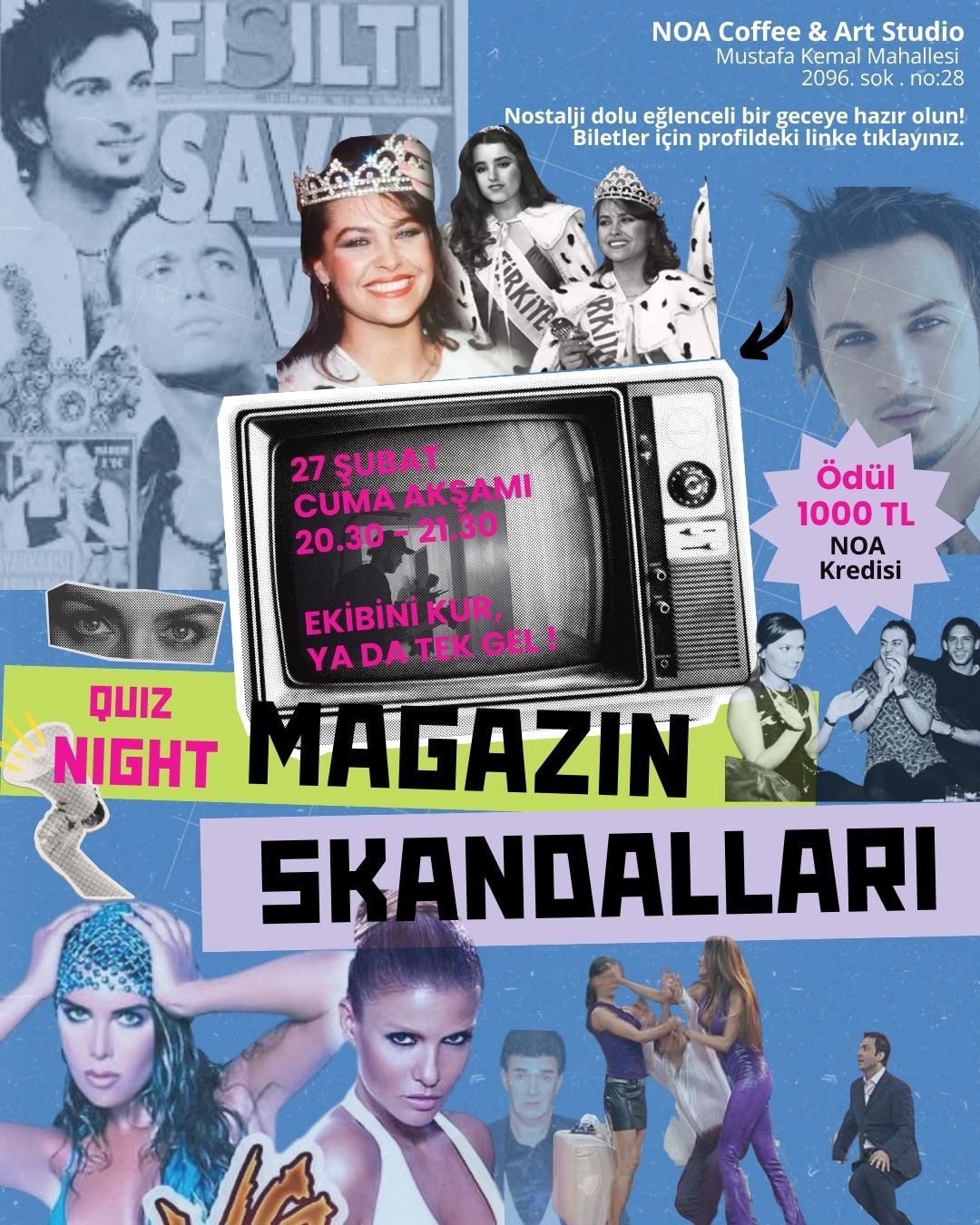 NOA QUIZ NIGHT BİLETLERİ