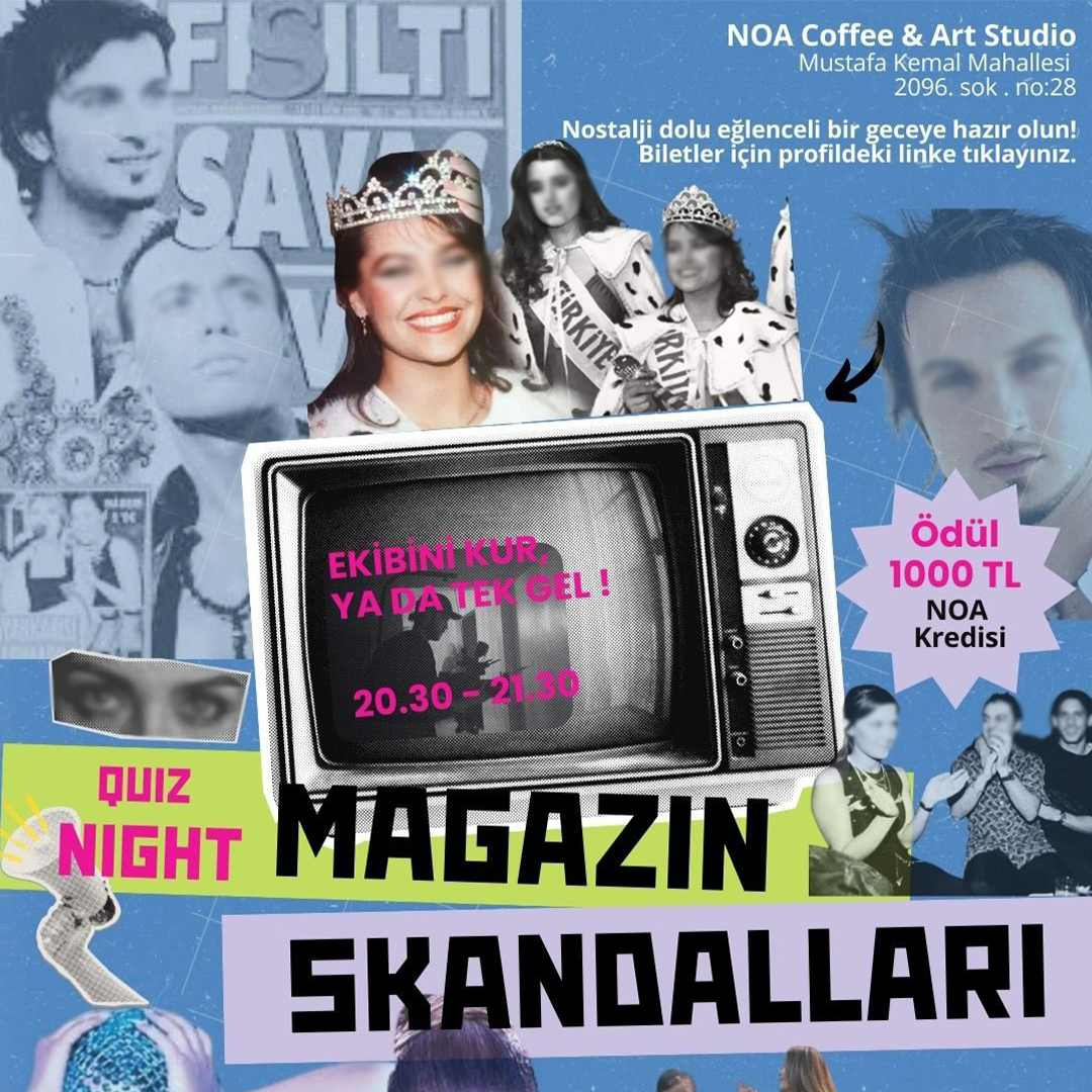 NOA QUIZ NIGHT BİLETLERİ