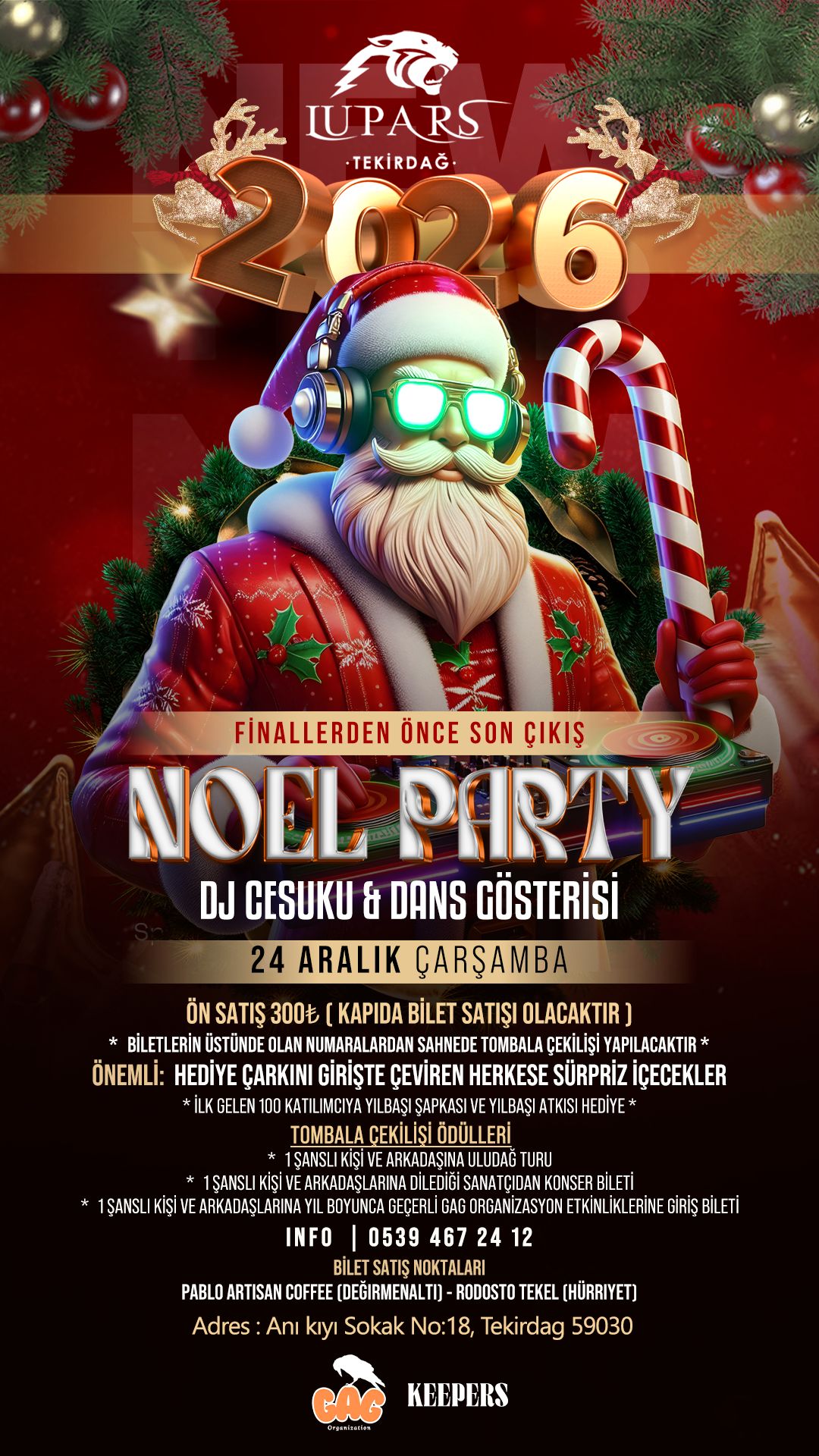 Noel Party - LuPars Club