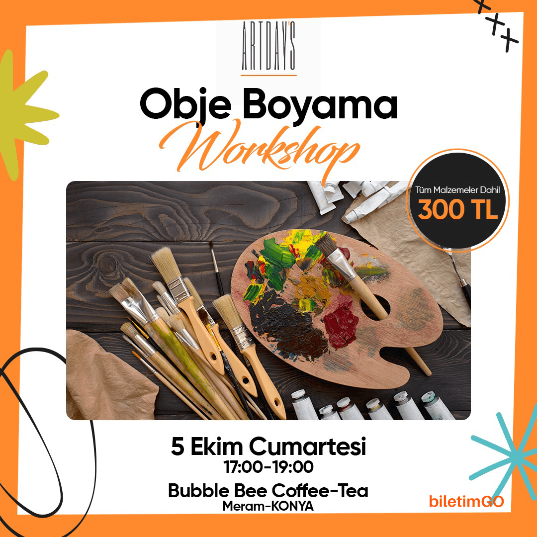 Obje Boyama Workshop