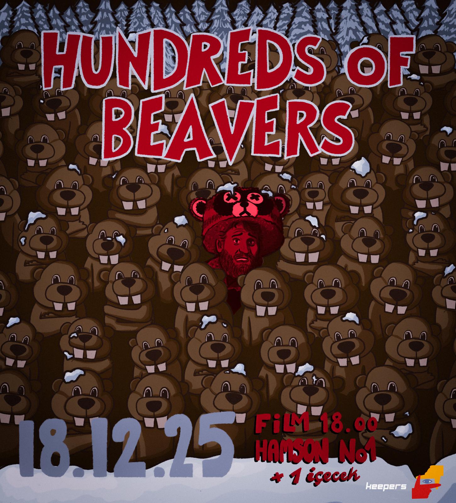 Odadakifilm Aralık Gösterimi: Hundreds of Beavers (2022)