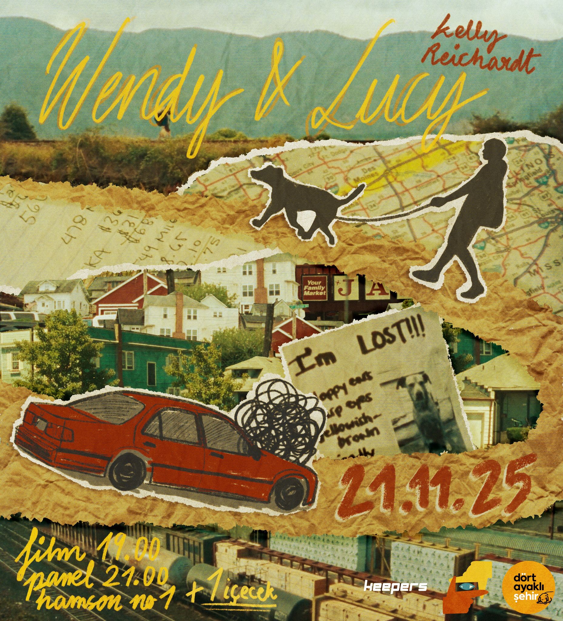 Odadakifilm Hayvanlarla Dayanışma Gösterimi: Wendy and Lucy (2008)