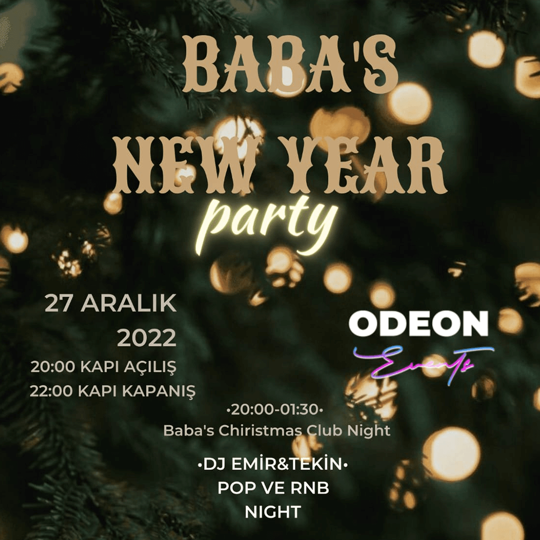 Odeon & Baba's New Year Party