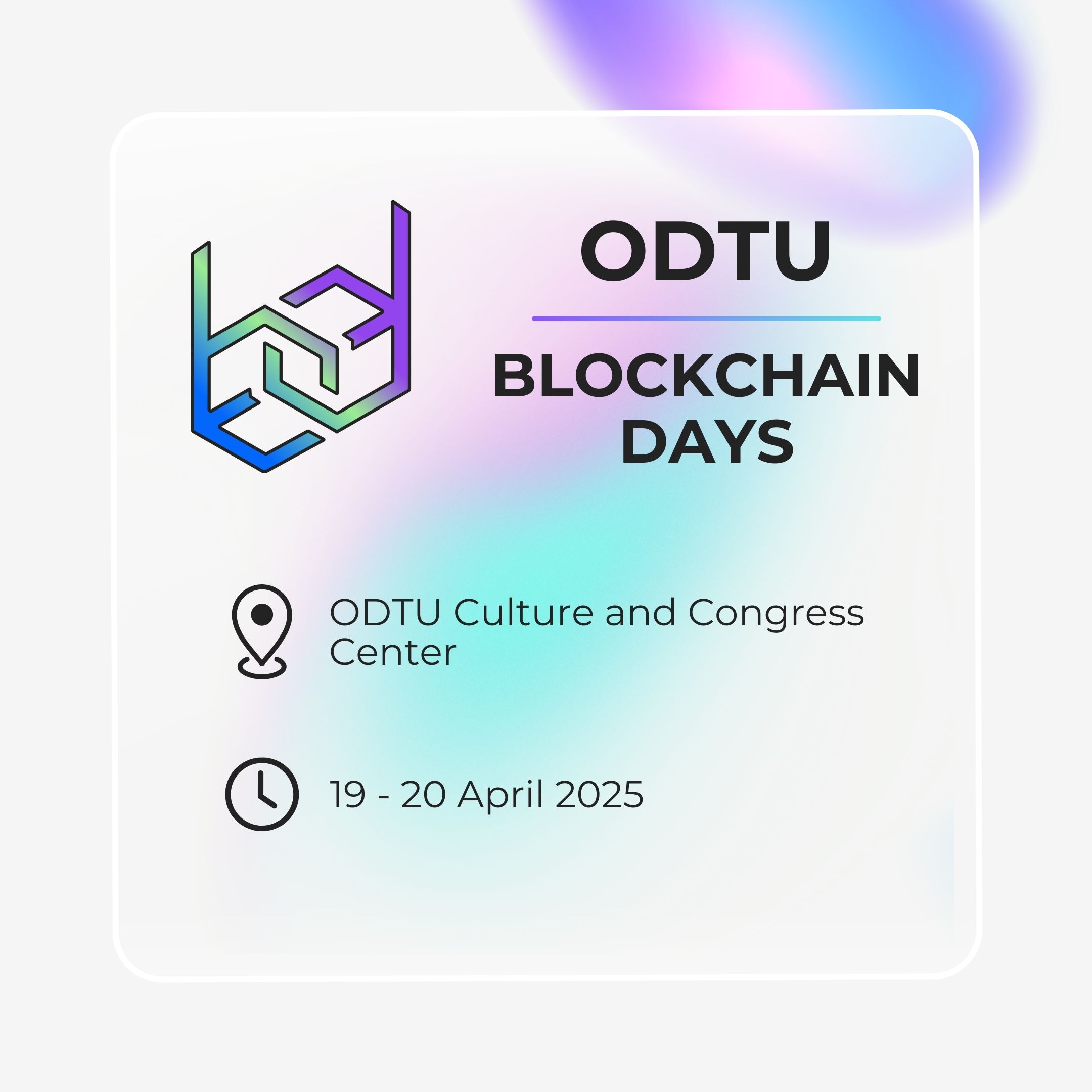 ODTÜ Blockchain Days