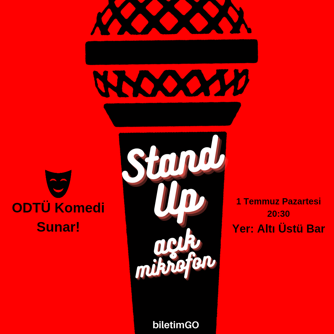 ODTÜ Komedi Standup Açık Mikrofon