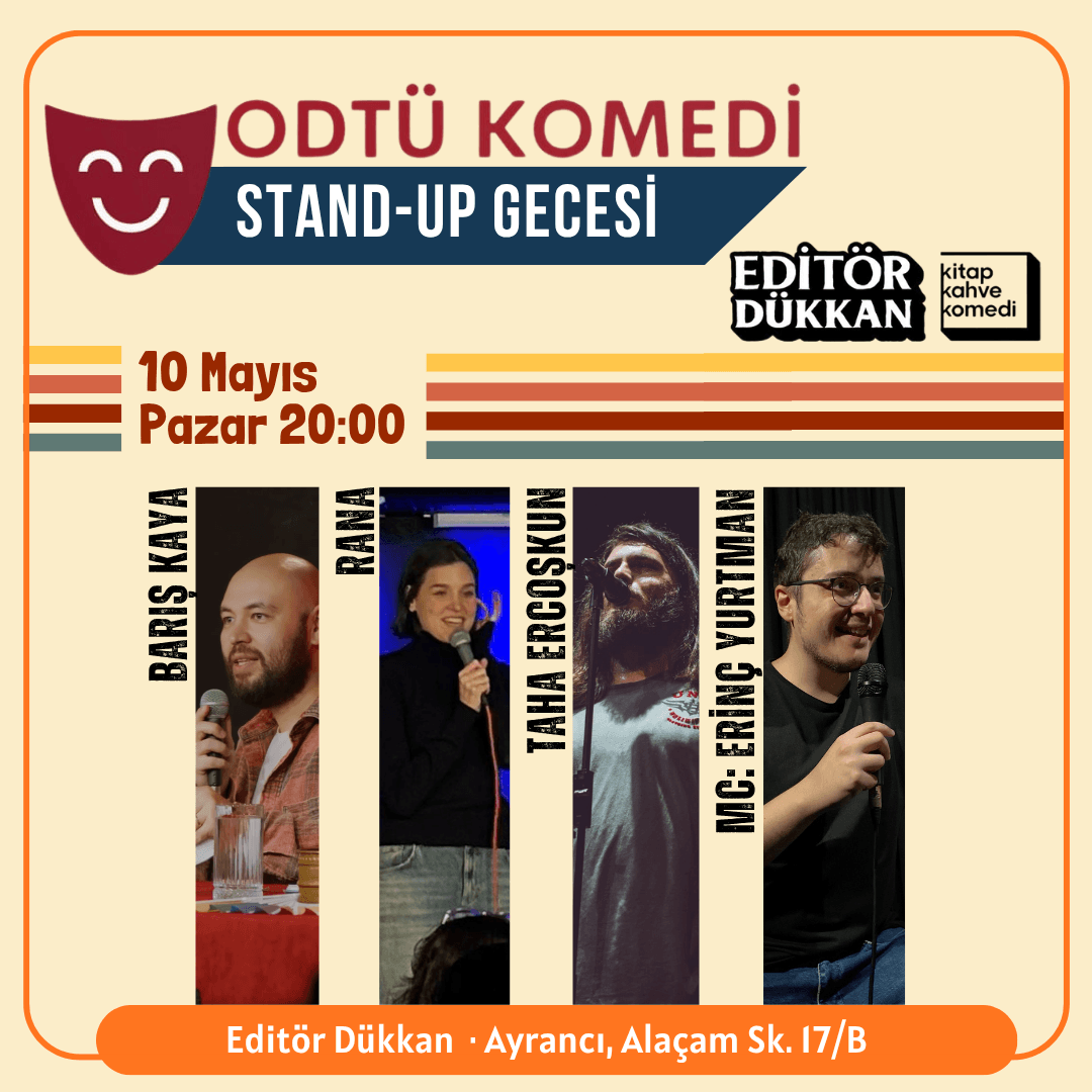 ODTÜ Komedi Topluluğu Stand-up Gecesi