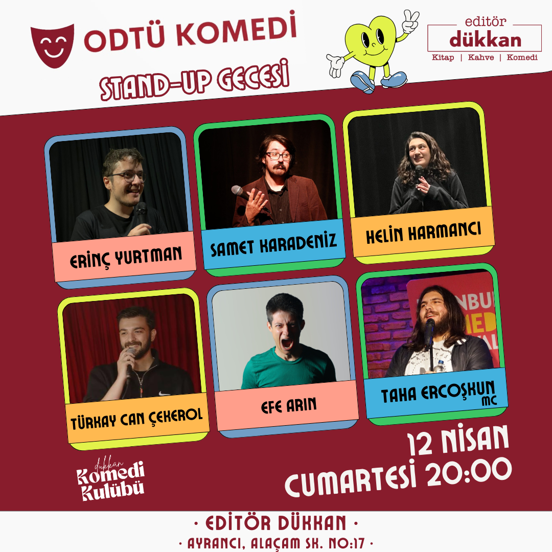ODTÜ Komedi Topluluğu Stand-up Gecesi